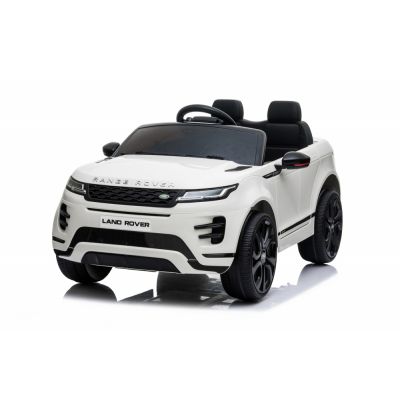 Masinuta electrica 12V cu roti EVA Range Rover Evogue White