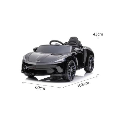 Masinuta electrica 12V cu roti EVA si scaun din piele Mclaren MGT