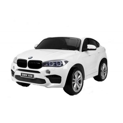 Masinuta electrica BMW X6M 12V XXL PREMIUM ALB