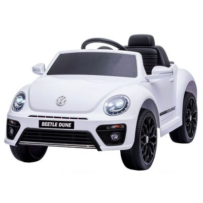 Masinuta electrica Chipolino Volkswagen Beetle Dune Convertible white