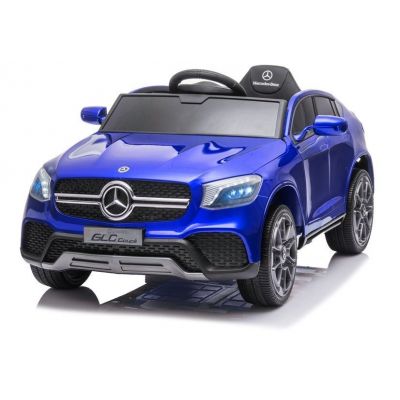 Masinuta electrica cu roti din cauciuc Mercedes-Benz GLC Coupe Paint Blue