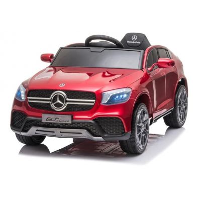 Masinuta electrica cu roti din cauciuc Mercedes-Benz GLC Coupe Paint Wine