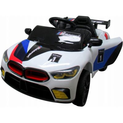 Masinuta electrica cu telecomanda Cabrio B1 R-Sport alb
