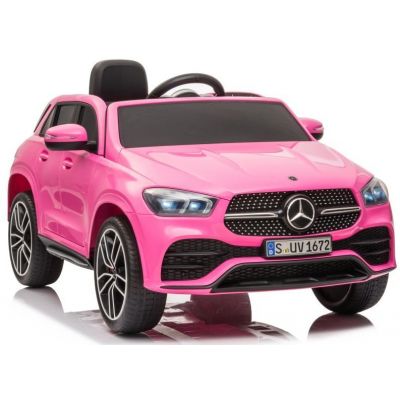 Masinuta electrica cu telecomanda si roti EVA Mercedes Benz GLE450 Pink