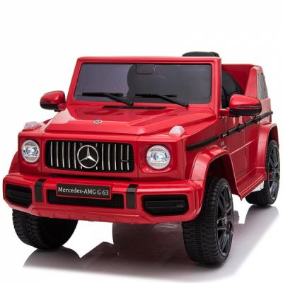 Masinuta electrica Mercedes G63 AMG 70W 12V PREMIUM  Rosu ieftina