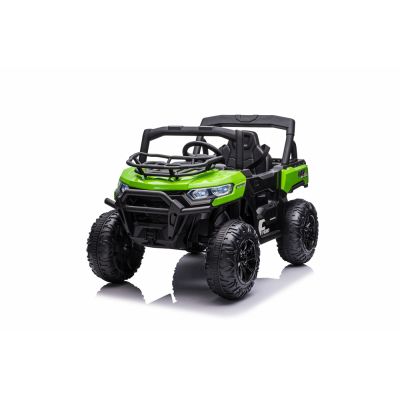 Masinuta electrica Off Road 12V cu roti din cauciuc EVA Nichiduta Green la reducere