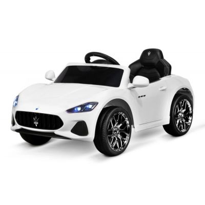 Masinuta electrica pentru copii 2-5 ani Maserati GrandCabrio 60W 12V STANDARD Alb