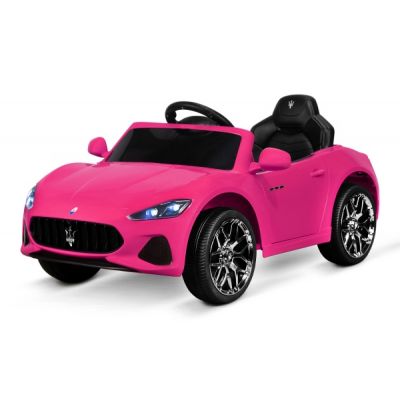 Masinuta electrica pentru fetite 2-5 ani Maserati GrandCabrio 60W 12V STANDARD Roz