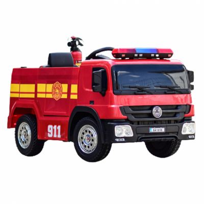 Masinuta electrica Pompieri Fire Truck Hollicy STANDARD RED