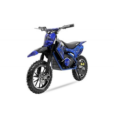 Mini motocicleta electrica NITRO Eco Serval 500W 10 10 Albastru