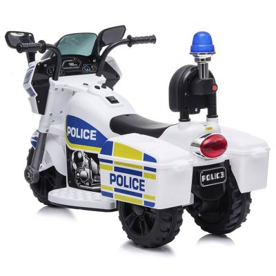 Motocicleta electrica Chipolino Police white Motocicleta electrica Chipolino Police white