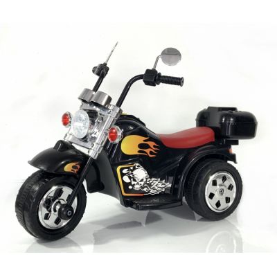 Motocicleta electrica pentru copii Kinderauto BJ777 35W 6V culoare neagra