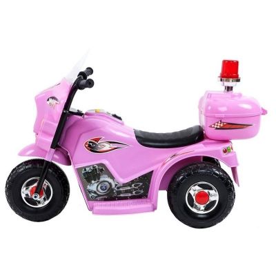 Motocicleta electrica pentru copii LL999 LeanToys 5724 roz