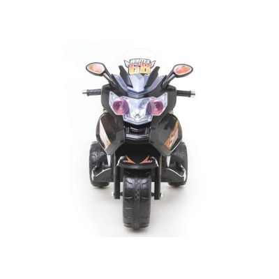 Motocicleta electrica sport pentru copii PB378 LeanToys 5719 negru-portocaliu