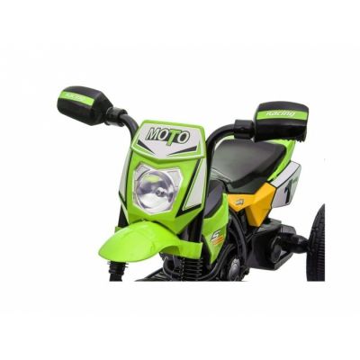 Tricicleta tip motocicleta electrica pentru copii M4 R-Sport verde