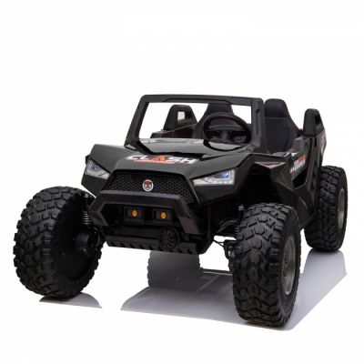 UTV electric pentru copii BJX1928 4x4 300W 24V PREMIUM Negru