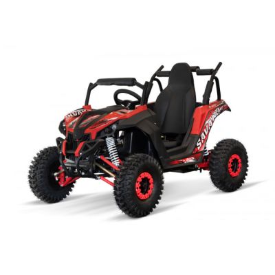 UTV electric pentru copii NITRO GoKid Savana 1200W 48V  Rosu