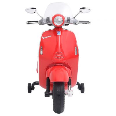 vidaXL Motocicletă electrică pentru copii Vespa GTS300, roșu