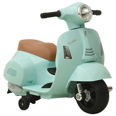 vidaXL Motocicletă de jucărie electrică Vespa, verde, GTS300