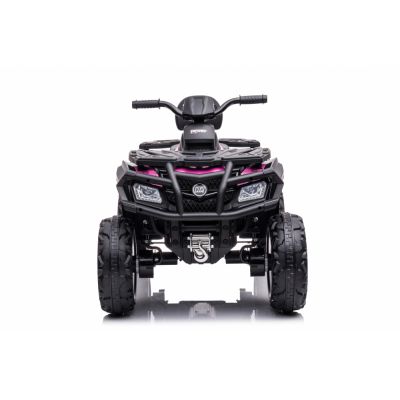 Atv electric 12V cu roti EVA si scaun din piele Nichiduta XT-Speed Pink