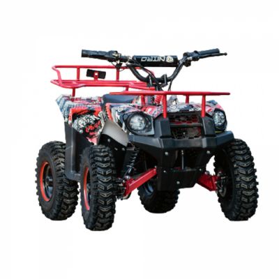 ATV electric copii NITRO ECO Torino Cross, 1000W putere, 36V Rosu