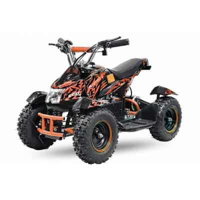 ATV electric NITRO ECO Cobra 800W 36V cu 3 Viteze Portocaliu