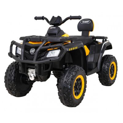 ATV electric pentru copii Kinderauto XT-Speed 180W 24V Premium, culoare Galben