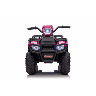 Atv electric12V cu scaun din piele Nichiduta Super Me Pink