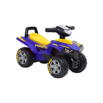 ATV ride-on pentru copii Good Year, albastru