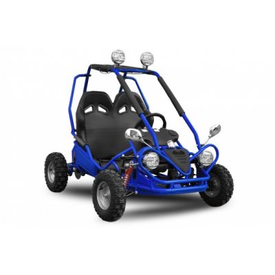Buggy electric pentru 2 copii NITRO Go-Buggy, 450W putere, 36V, culoare Albastra