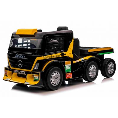 Camion electric cu platforma Mercedes Axor Yellow