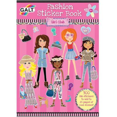 Carte cu Abtibilduri Galt Fashion Girl Club