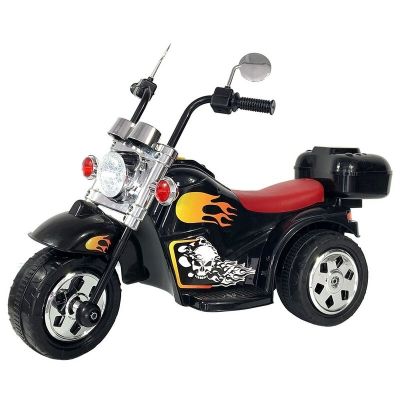 Motocicleta copii, Chipolino, Electrica Chopper black