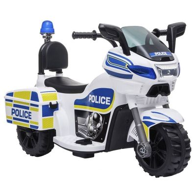 Motocicleta copii, Chipolino, Electrica Police white