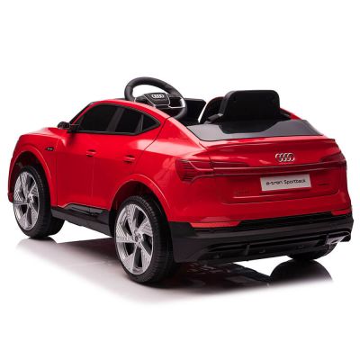 Masinuta electrica Audi e-tron 4 x 4 Sportback rosu