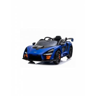 Masinuta electrica cu telecomanda pentru copii McLaren Senna albastra 5350