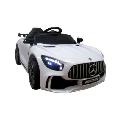 Masinuta Electrica cu Telecomanda R-Sport Mercedes AMG GTR-S Alb