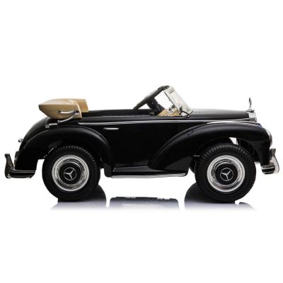 Masinuta electrica de epoca cu telecomanda Mercedes 300S negru