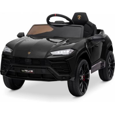 Masinuta electrica pentru copil 2-5 ani, Lamborghini Urus, 70W, 12V 7Ah, culoare Neagra