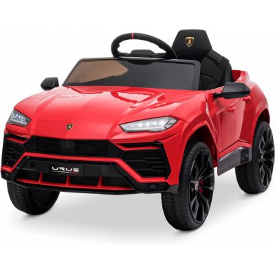 Masinuta electrica pentru copil 2-5 ani, Lamborghini Urus 70W 12V 7Ah, culoare Rosie la reducere