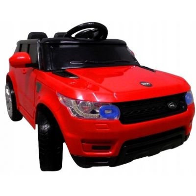 Masinuta electrica R-Sport cu telecomanda si roti din spuma Eva Cabrio F1 rosie
