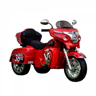 Motocicleta electrica Chopper Victorius R1800GS, 70W 12V, cu scaun tapitat, culoare Rosie