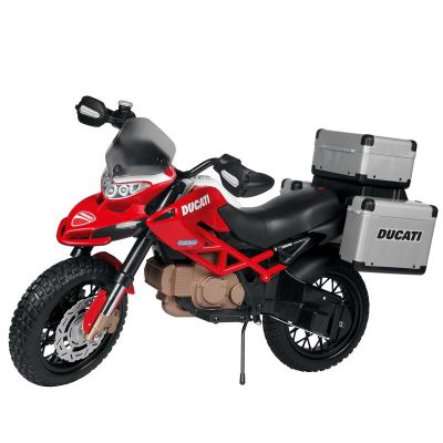 Motocicleta electrica Peg Perego Ducati Enduro, 12V, 3 ani +, Negru / Rosu