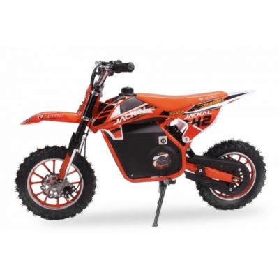 Motocicleta electrica pentru copii Eco Jackal 1000W 10 inch, culoare Portocalie