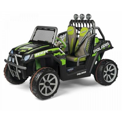 Peg Perego - Masina Polaris Ranger RZR, Green Shadow