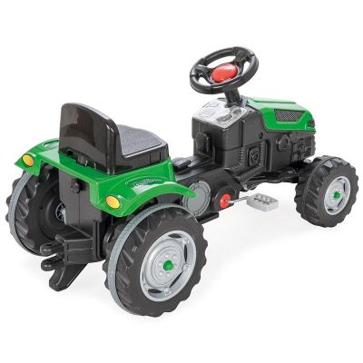 Pilsan - Tractor cu pedale Active, Verde