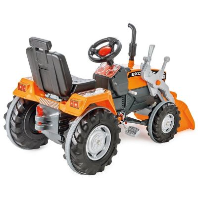 Tractor cu pedale Pilsan Super Excavator 07-297 orange