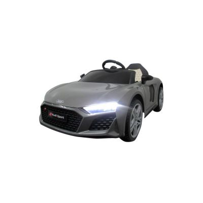 Masinuta electrica cu telecomanda Audi R8 - 107 cm R-Sport - Gri la reducere