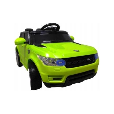 R-sport - Masinuta electrica cu telecomanda si roti din spuma EVA Cabrio F1 - Verde