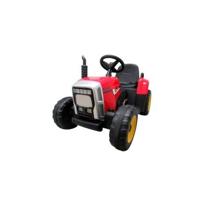R-sport - Tractor electric pe baterie si muzica C1 - Rosu
